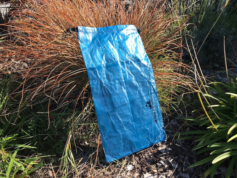 Dyneema & Ecopak/UltraTX Ultralichte waterdichte roll-top dry bag Cuben Fibre DCF Blue