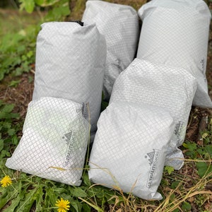 Dyneema & Ecopak/UltraTX Ultralichte waterdichte roll-top dry bag Cuben Fibre DCF UltraTX