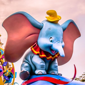 8 x 8 Disney Dumbo Photograph
