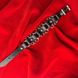 Small snake & chain bracelet