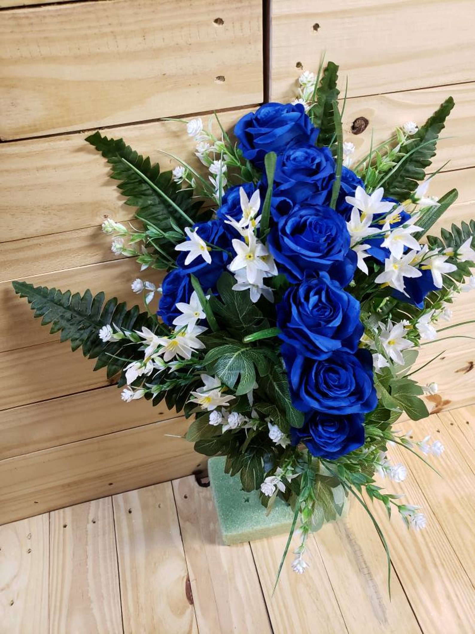 Cemetery Flowers Cemetary Flowers Memorial Day Cemetery Etsy