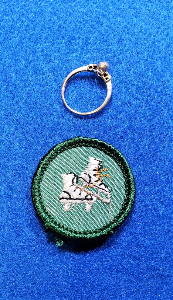 Vintage 1960's Girl Scout Badges Gem