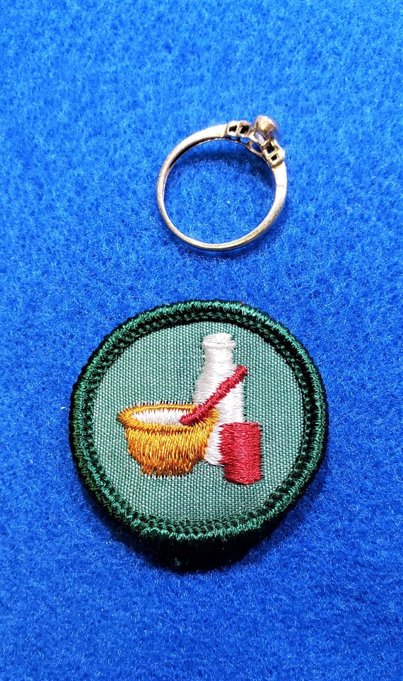 Vintage 1960's Girl Scout Badges Gem