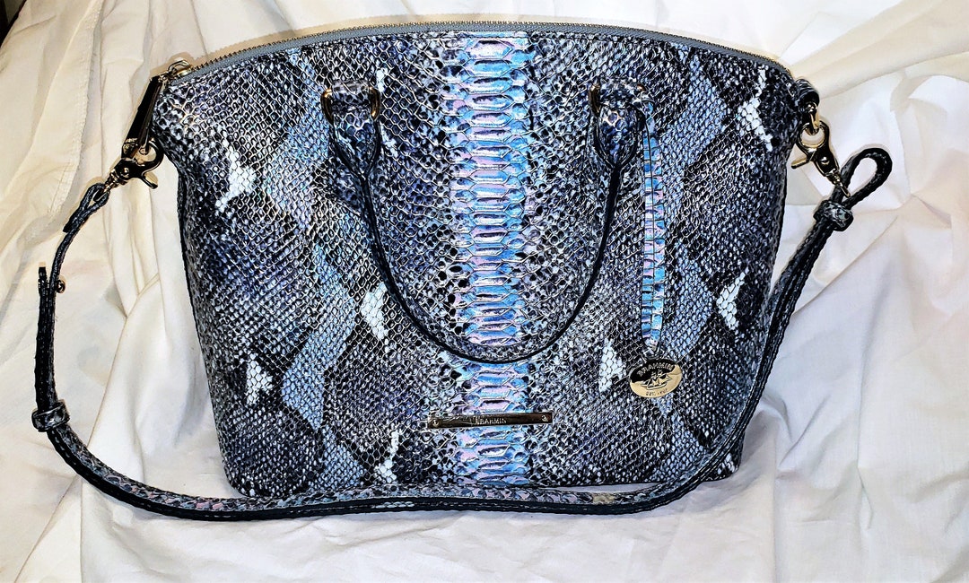 Meet Robyn. A shimmering green & Louis Vuitton fabric handbag with