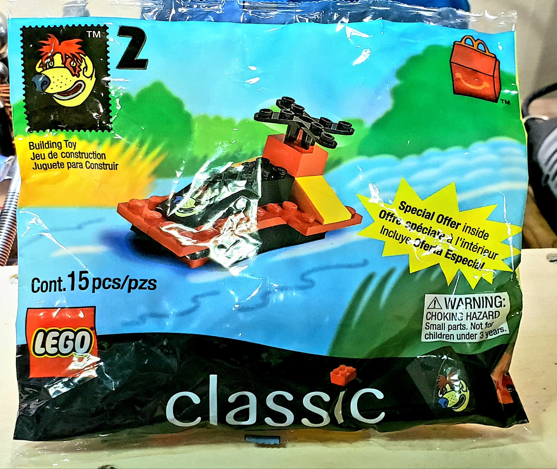 Lego mcdonalds happy meal 1999 sale