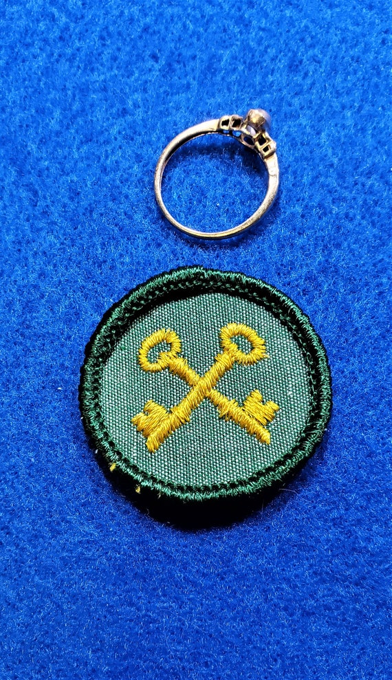 Vintage 1960's Girl Scout Badges Gem