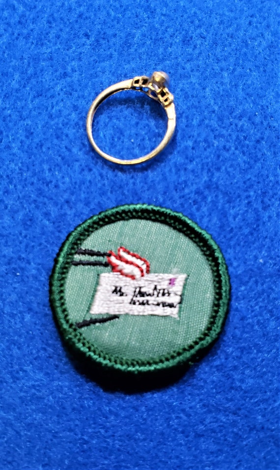 Vintage 1960's Girl Scout Badges Gem