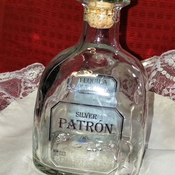 Empty Tequila Bottle Etsy