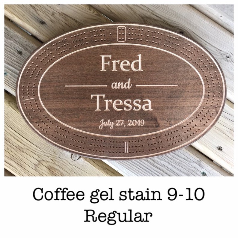 Personalized Cribbage Board Cribbage Board Game Card Etsy