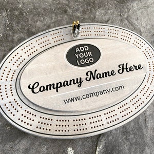 Company Cribbage Board | Cribbage | Board Game | Card Games | Wooden Games | Custom Made | Company | Promotional Gifts | Personalized