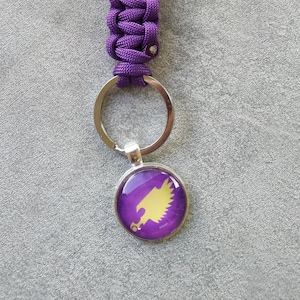 ECH inspired paracord keychain