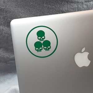 Skulls vinyl decal