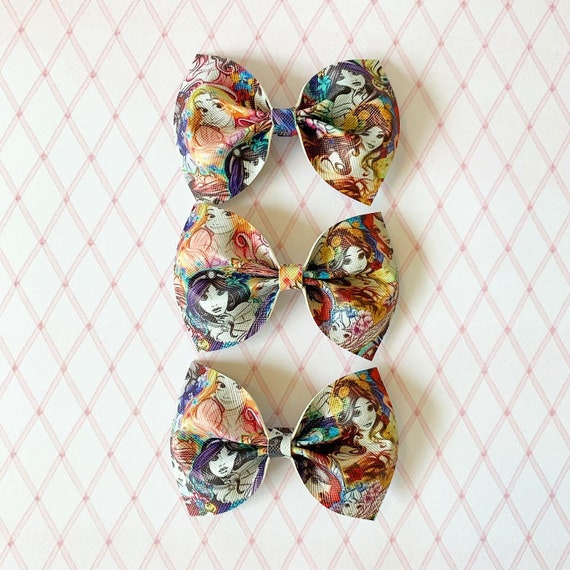 Disney Princess Hair Bow X2