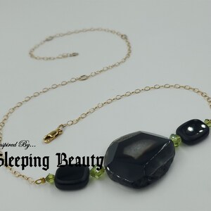Sleeping Beauty Maleficent Inspired Choker Necklace