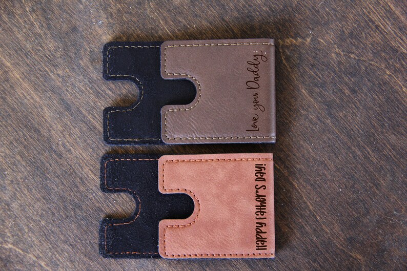 Gift for Grandpa Personalized Gift Gift for Dad Christmas Gift for Him Engraved Money Clip