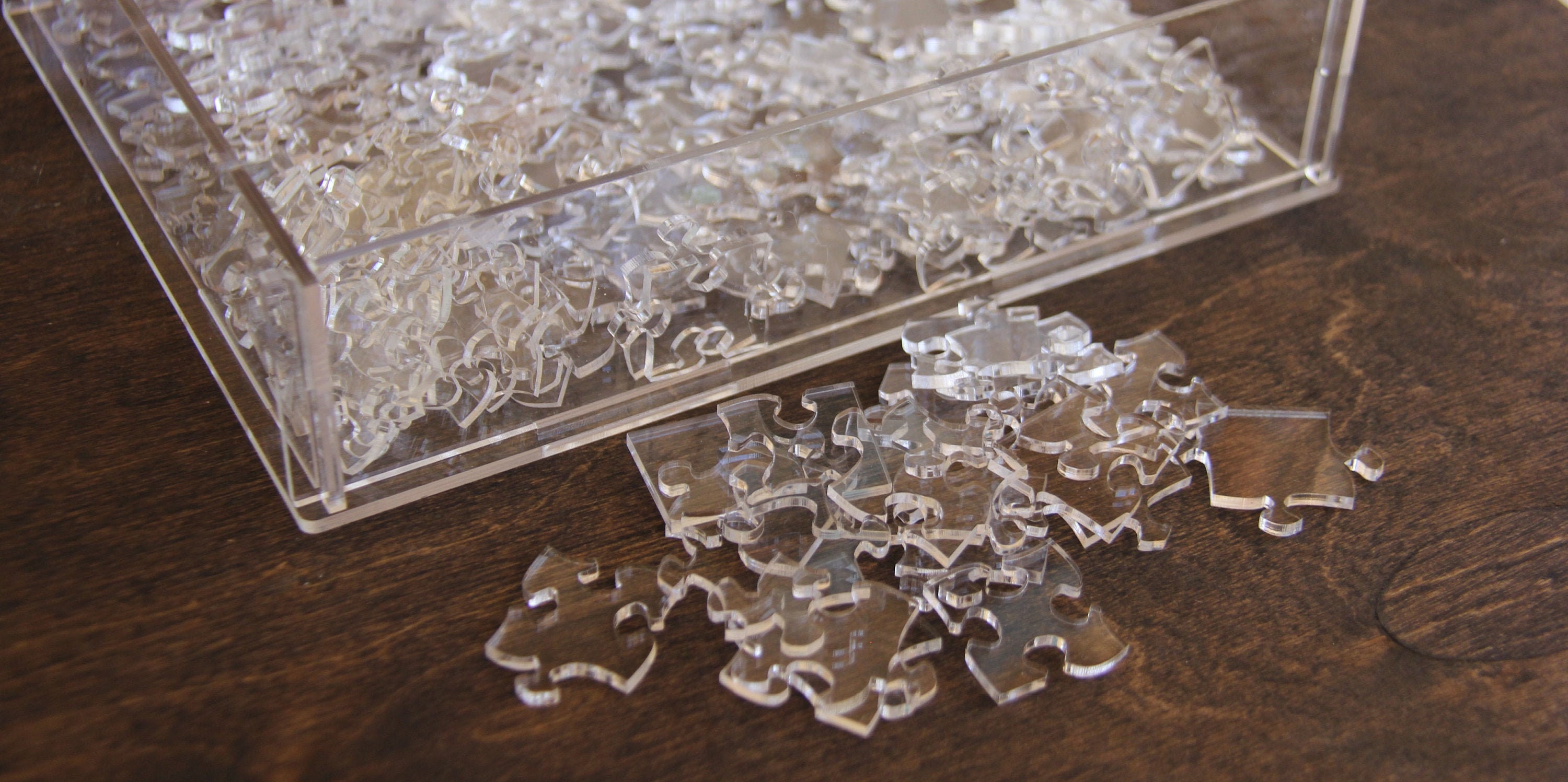 Clear Acrylic Puzzle Difficult Puzzle Gag Gift Etsy