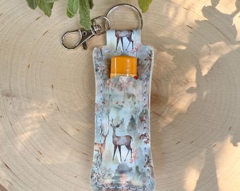 Deer Lip Balm Keychain