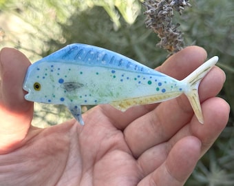 fish magnet,Mahi Mahi, refrigerator,car magnet Cute Handcrafted Fish Magnet for Your Refrigerator | Ocean Lover's Delight