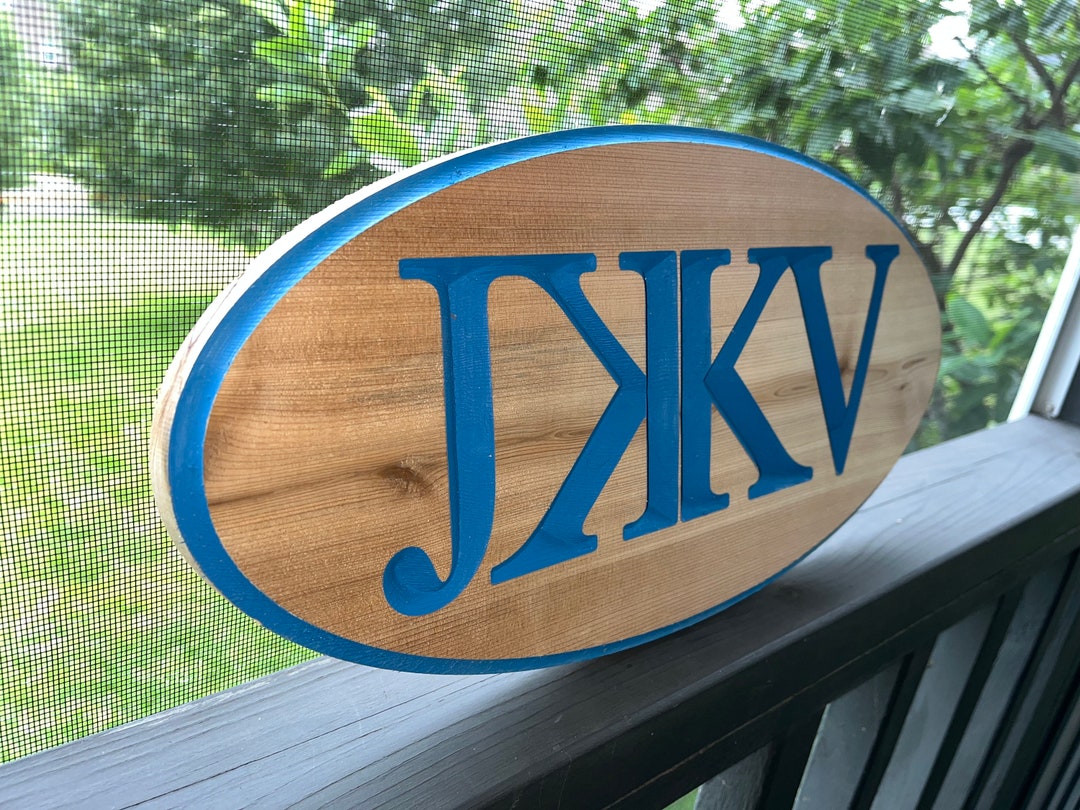 Cedar Address Signs Cedar Capsule Signs Custom Engraved Etsy