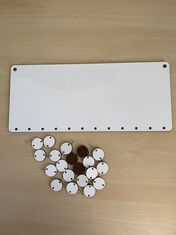 Sublimatable Blank Single Sided Unisub Brand Sublimation Tall Family  Birthday Calendar Celebration Board Included Hardware, Home Decor - Etsy