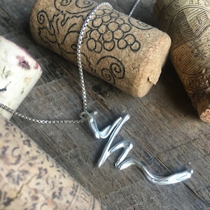 Silver Zig Zag Pendant