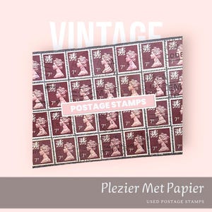 Postzegelset – 300 gebruikte en gestempelde postzegels voor knutselaars