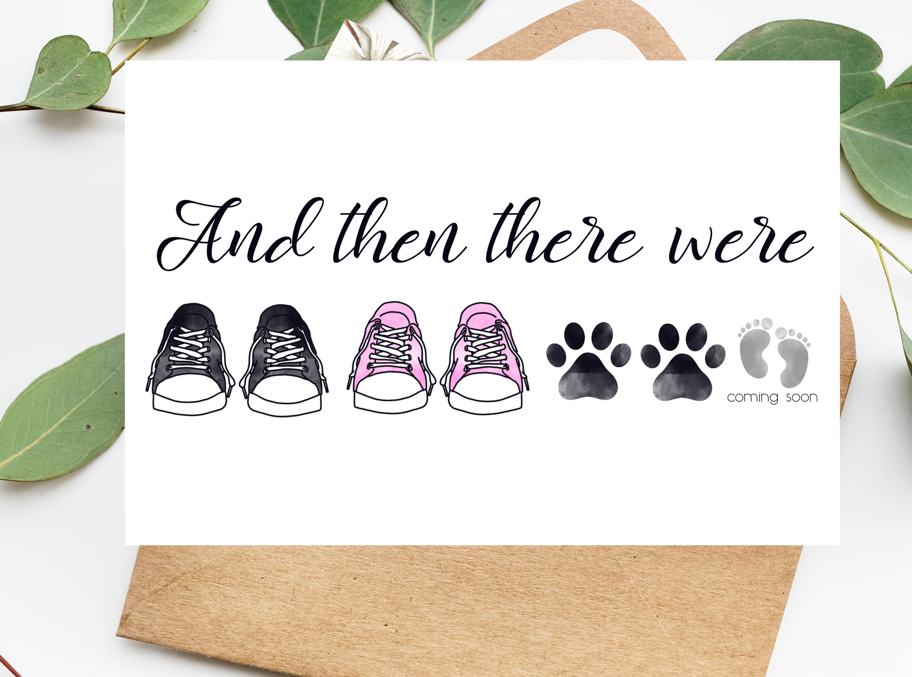 guess what baby announcement