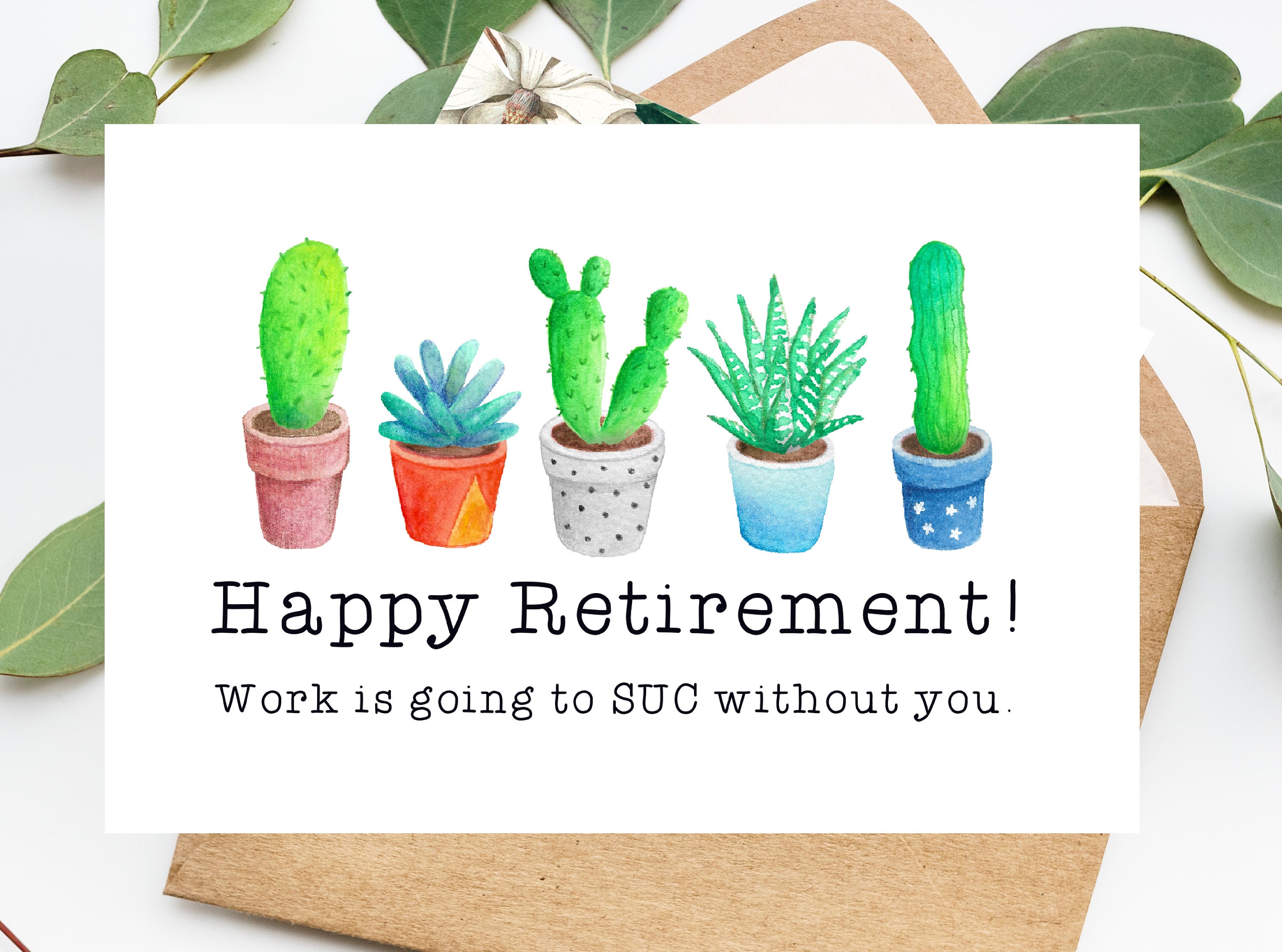 Printable Funny Retirement Card Work is Going to SUC Without - Etsy Printable Funny Retirement Card Work is Going to SUC Without - Etsy