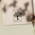 EX LIBRIS STAMP, Exlibris, Ex Libris Stamp, Exlibris Stamp, Exlibris Stamp for books, Ex Libris Stamp for books, Ex Libris Gift product logo