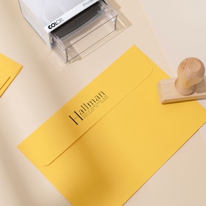 Choose Self Inking or Wood Stamp