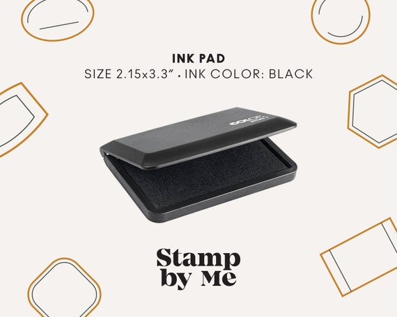 Black Ink Pad, Black Versacraft Stamp Pad, Black Ink Pad for Paper