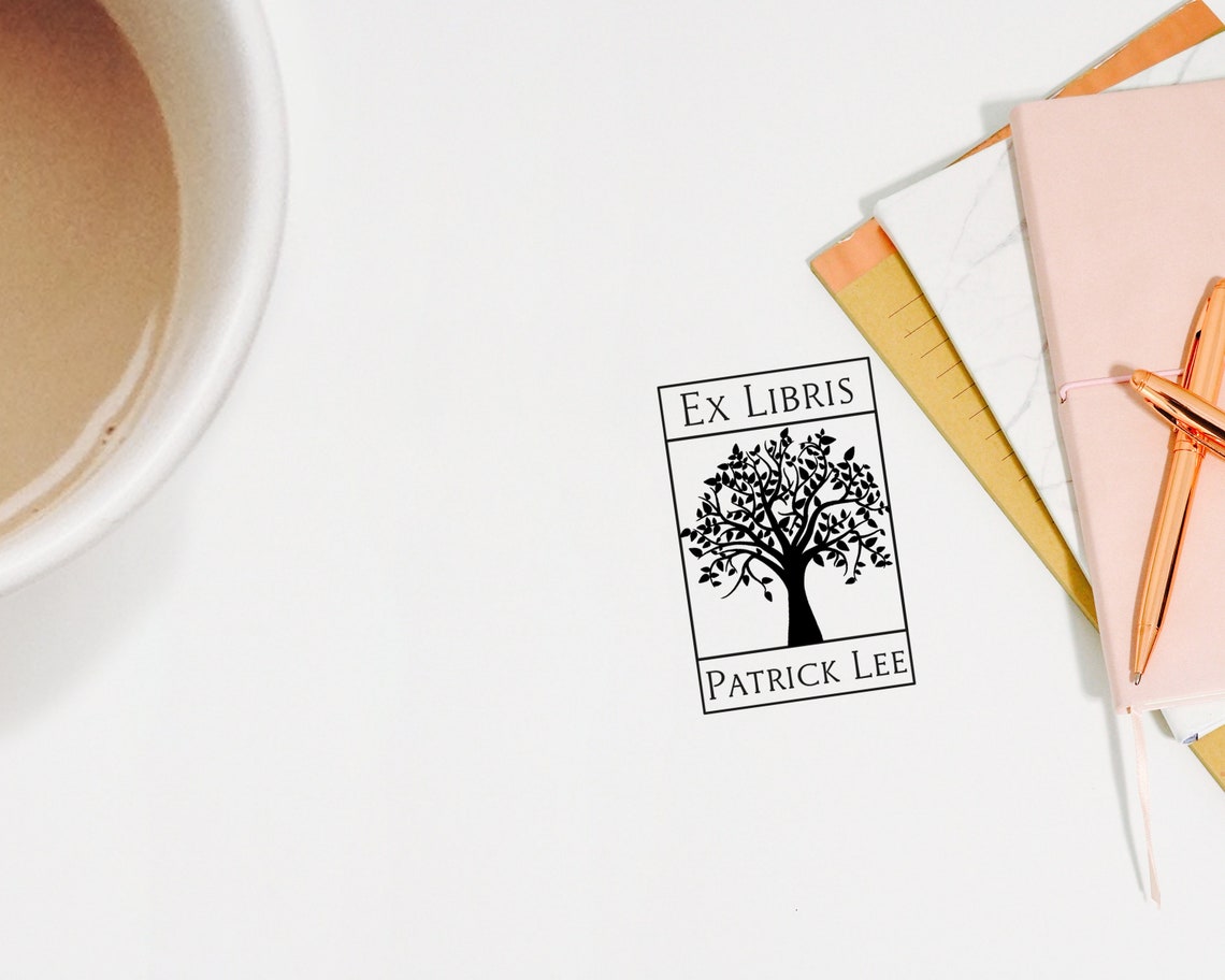 EX LIBRIS EXLIBRIS Ex Libris Stamp Exlibris Stamp Exlibris Etsy
