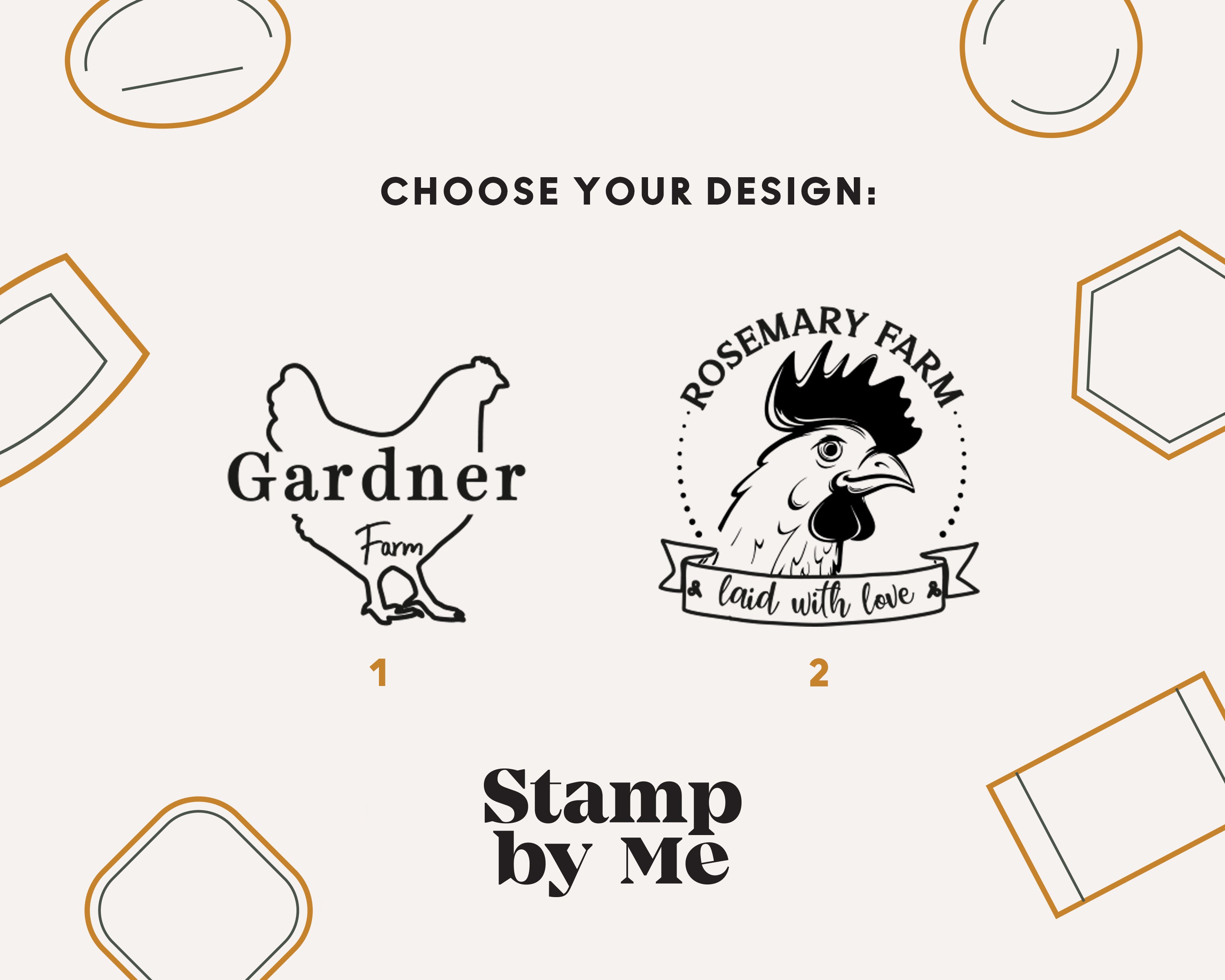 EGG STAMP Chicken EGG Stamp Egg Stamps Custom Egg Stamp Etsy