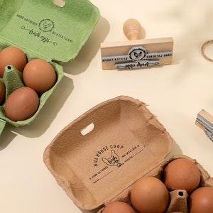egg CARTON STAMP, Egg Cartons, Egg Carton, Chicken Egg Stamp, Chicken Egg Carton Stamp, Egg Carton Stamps, Eggs Carton Stamp image 10