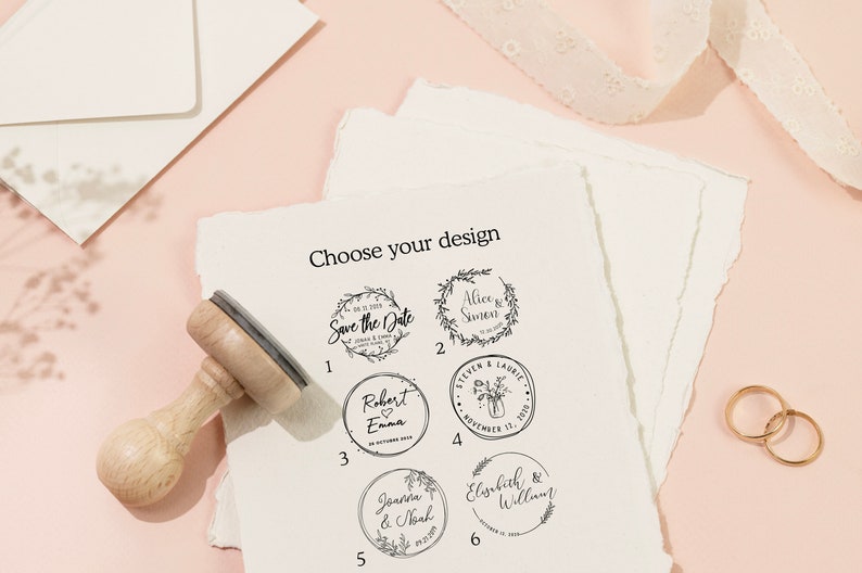 WEDDING FAVOR STAMP, Favor Stamp, Custom Favor Stamp, Love Stamp, Lovely Stamp, Heart Stamp, Personalized Favor Stamp, Wedding Favor Ideas image 2