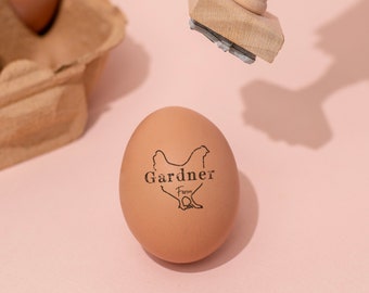 EGG STAMP, Chicken EGG Stamp, Egg Stamps, Custom Egg Stamp, Egg Labels, Mini Egg Stamp, Farm Stamp, Eggs Stamp, Fresh Egg Stamp