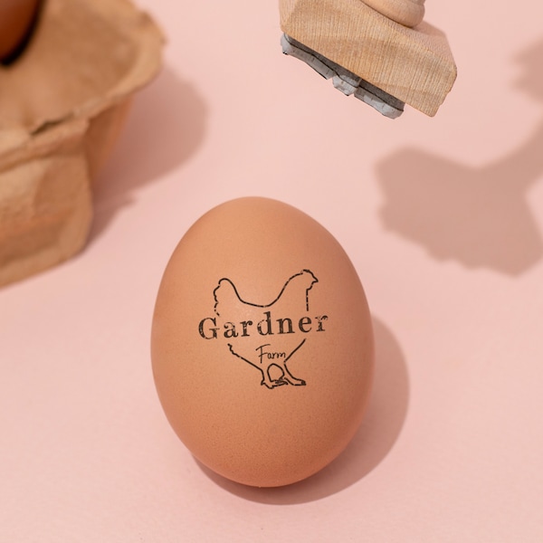 EGG STAMP, Chicken EGG Stamp, Egg Stamps, Custom Egg Stamp, Egg Labels, Mini Egg Stamp, Farm Stamp, Eggs Stamp, Fresh Egg Stamp