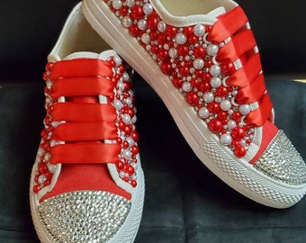 bling gym shoes