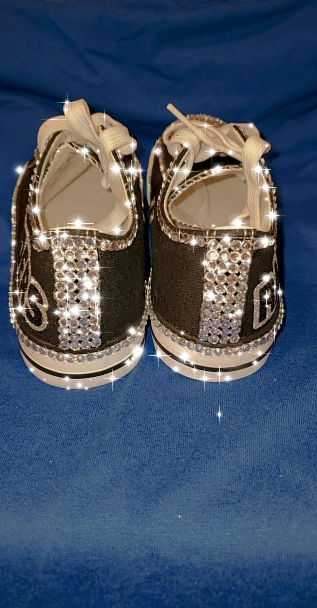 Adult Tennis Shoes with Rhinestones Bling Etsy