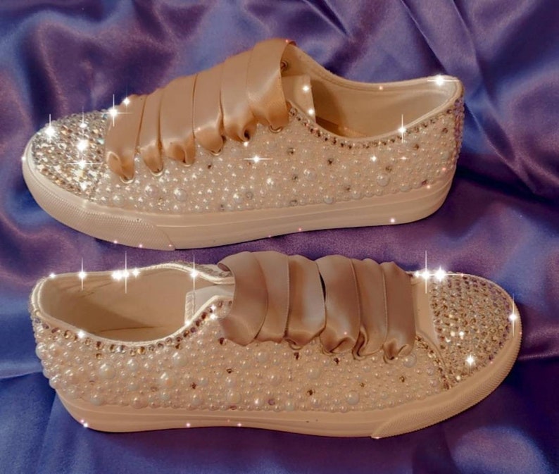 bridal tennis shoes