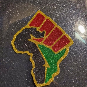 BLACK LIVES MATTER - Decal Sticker ( Glittery )