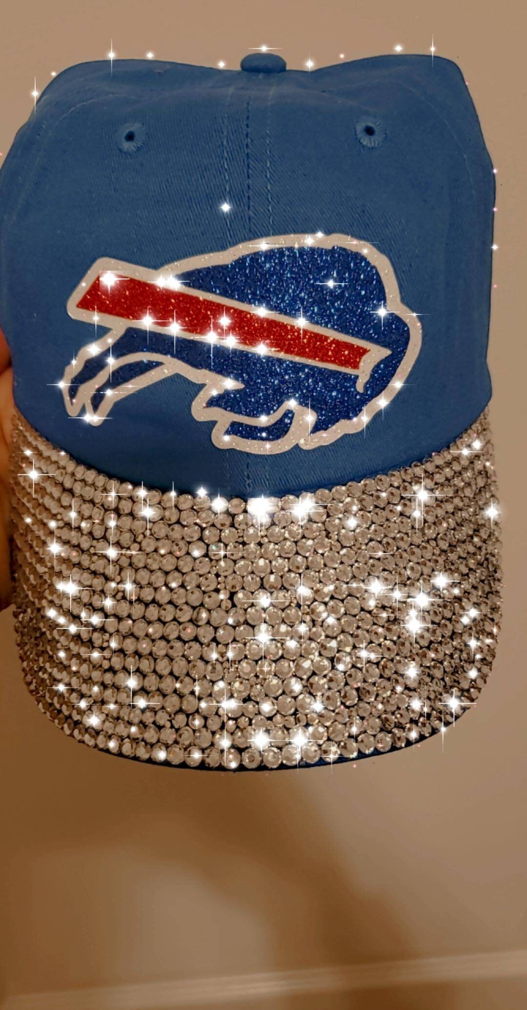 Bling Hats Buffalo Bills Bling Hat Etsy