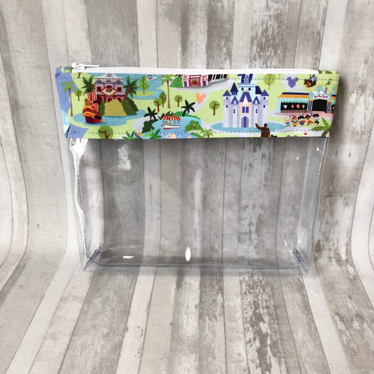 Park Essentials Bag Park Map Clear Travel Bag Disney Etsy