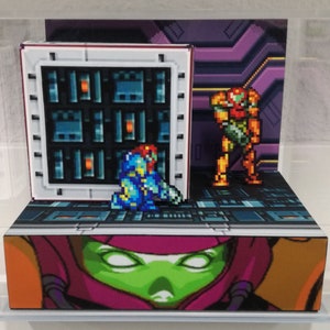 Metroid Fusion SA-X Cubic Diorama