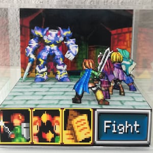 Diorama cube Golden Sun 2: The Lost Age