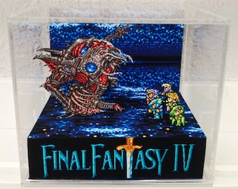 Final Fantasy IV Cube Diorama