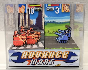Diorama Cubo de Advance Wars
