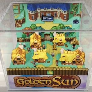 Golden Sun Bilibin Cubic Diorama