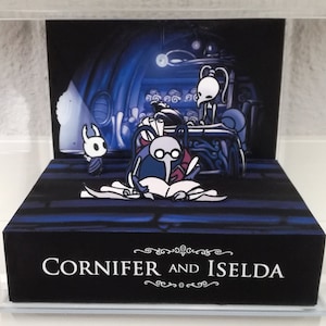 Hollow Knight Cornifer and Iselda Cubic Diorama