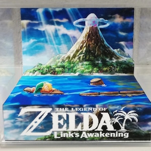 Zelda Links Awakening Island Cubic Diorama